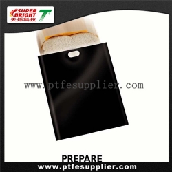 PTFE coated fiberglass fabric reusable oven microwave /cooking roasting bag